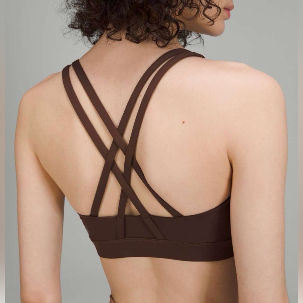 Lululemon Energy Bra Sz 12 Brown Java Lululemon Sports Bra